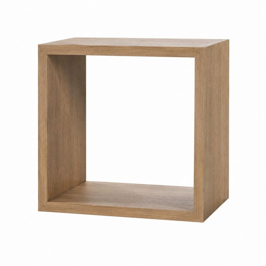 Würfelregal Eiche natur Spanplatte rechteckig 40 x 30 x 40 cm